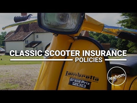 Lexham Explains: Classic Scooter Insurance Policies | Lexham Insurance