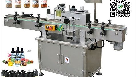 round bottle labelling machine transparent label with ribbon printing system labeller price