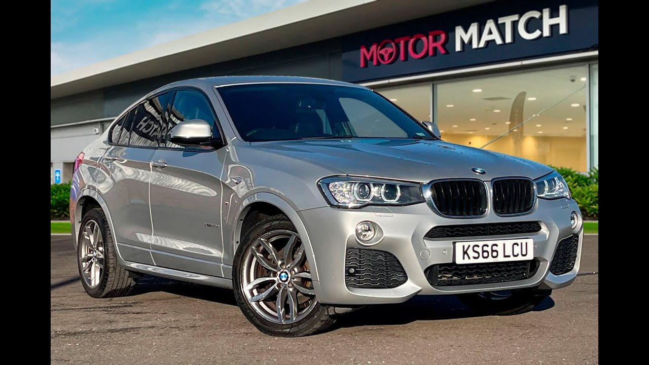 Used BMW X4 2.0 20d M Sport Auto xDrive In Silver KS66LCU Motor Match