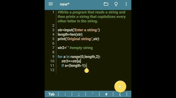 Python program to capitalize every other letter in a string
