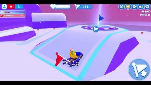 Smash karts - crazy games in Snow Park CTF