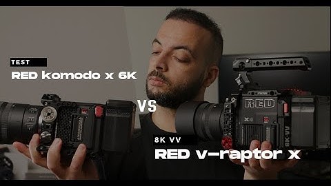 RED komodo x 6K vs RED v raptor X 8K VV  / #CANONR 50mm F1.4L VCM