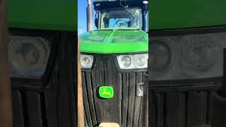 FROM TOY JOHN DEERE TO THE REAL THING! 🚜😱💚 #farming #farm #tractor #farmlife #agriculture #usa