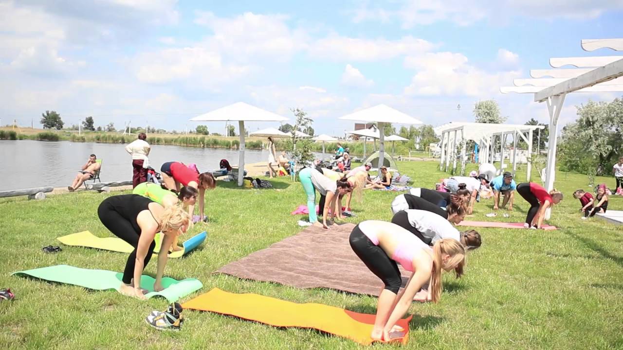 OPEN AIR СТУДИЯ "POLE SPORT" А. РУМЯНЦЕВОЙ ЧАСТЬ 2-я ЙОГА