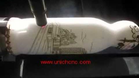 engraving on round material