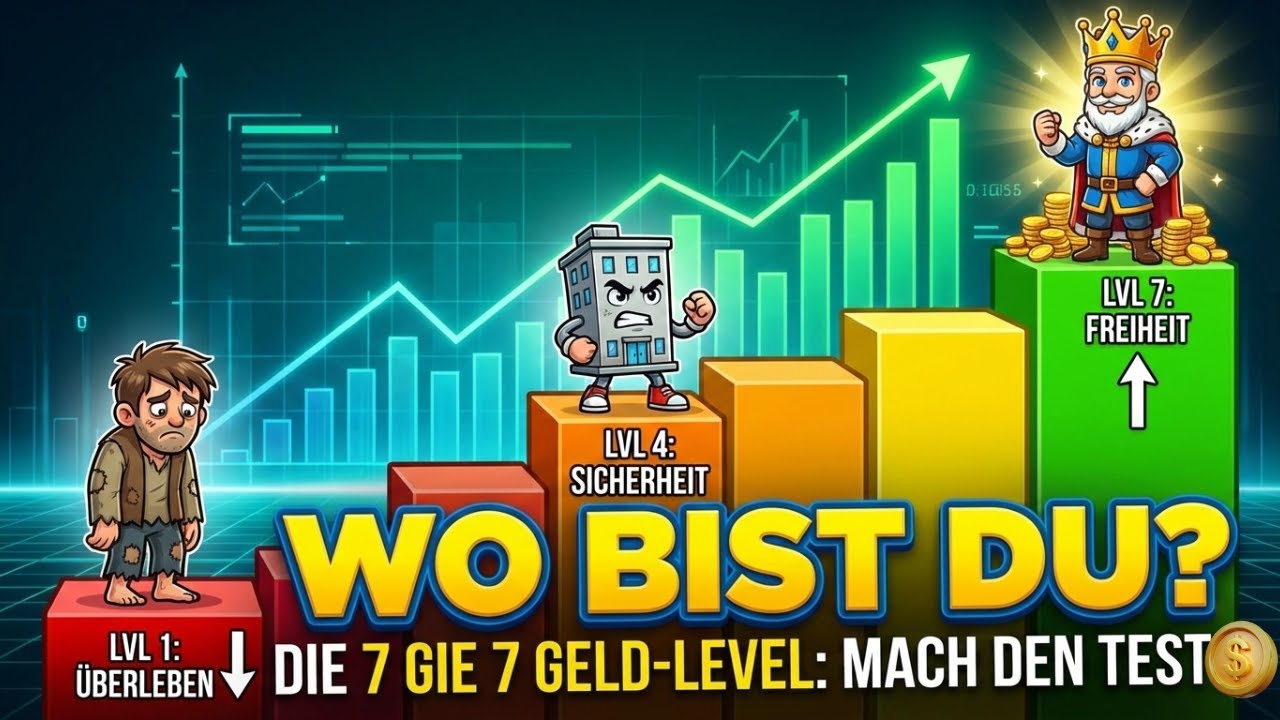 Die 7 Geld Level Auf welcher Stufe stehst du Mach den Test 🏆📊