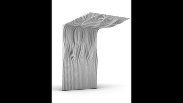 Parametric wall and ceiling presentation video