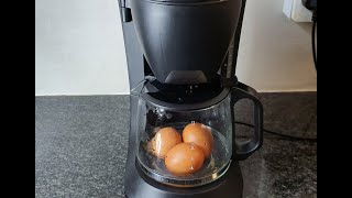 How To Boil Eggs In Your Coffee Maker- Easy and Fast