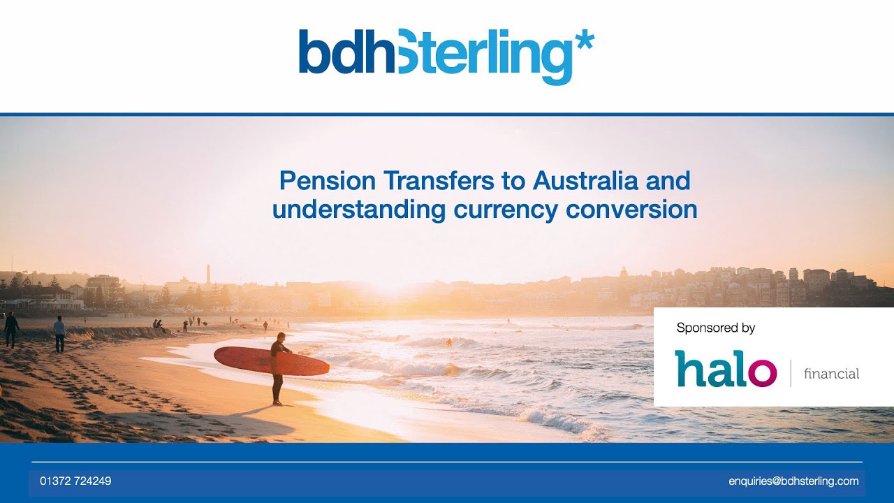 Pension transfers to Australia and understanding currency conversion
