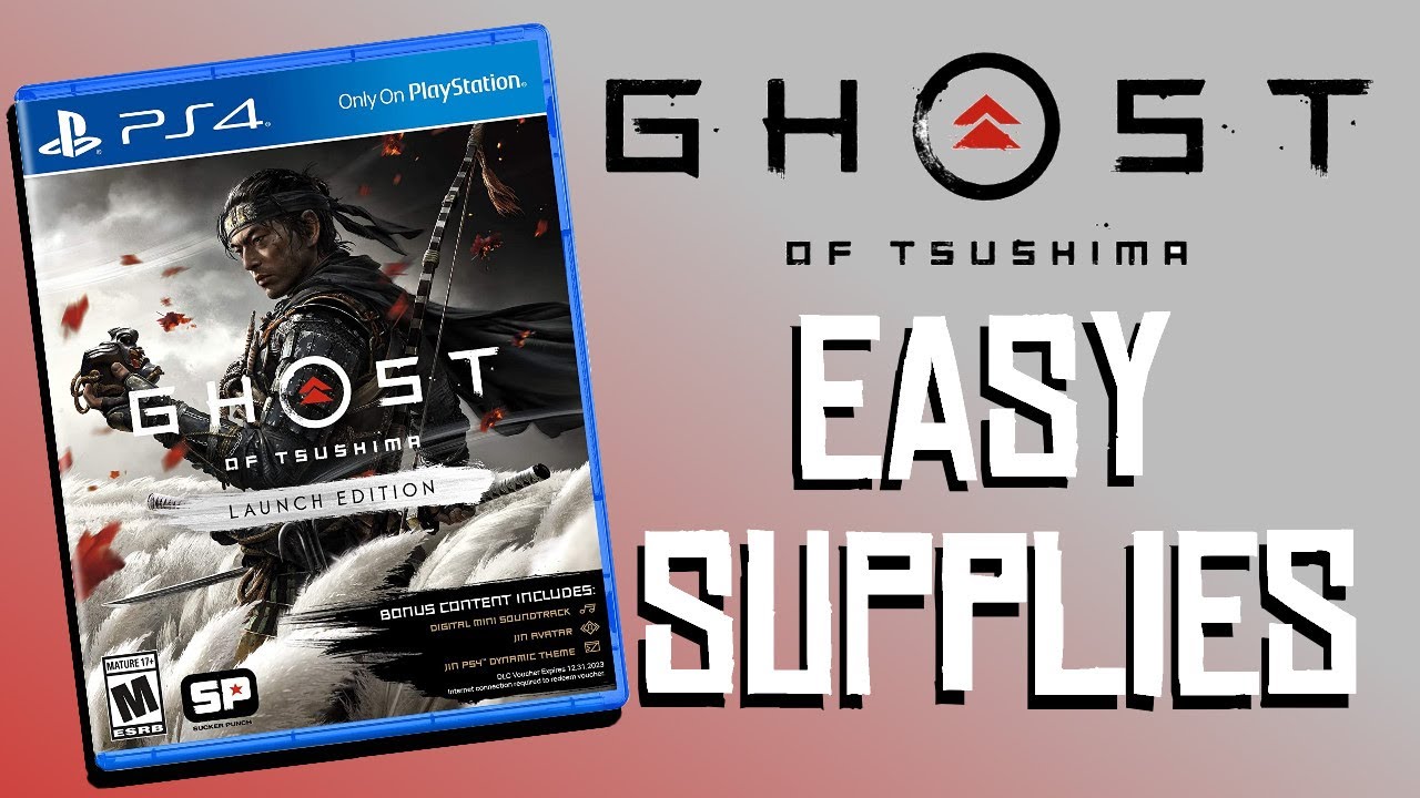 Ghost Of Tsushima Easy Supplies