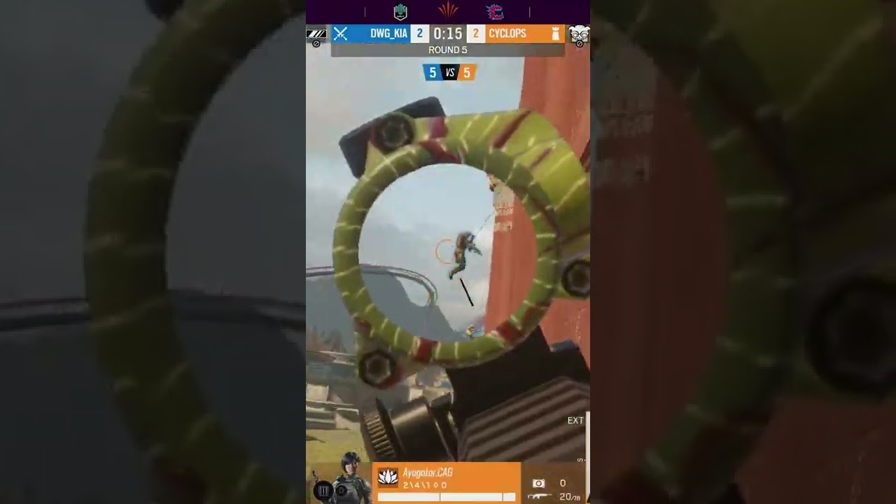 Ayagator.CAG got 2 in match against DK | APAC North 2022