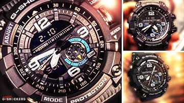 Casio G Shock Gray Mudmaster Twin Sensor Master of G Watch GG1000-1A8