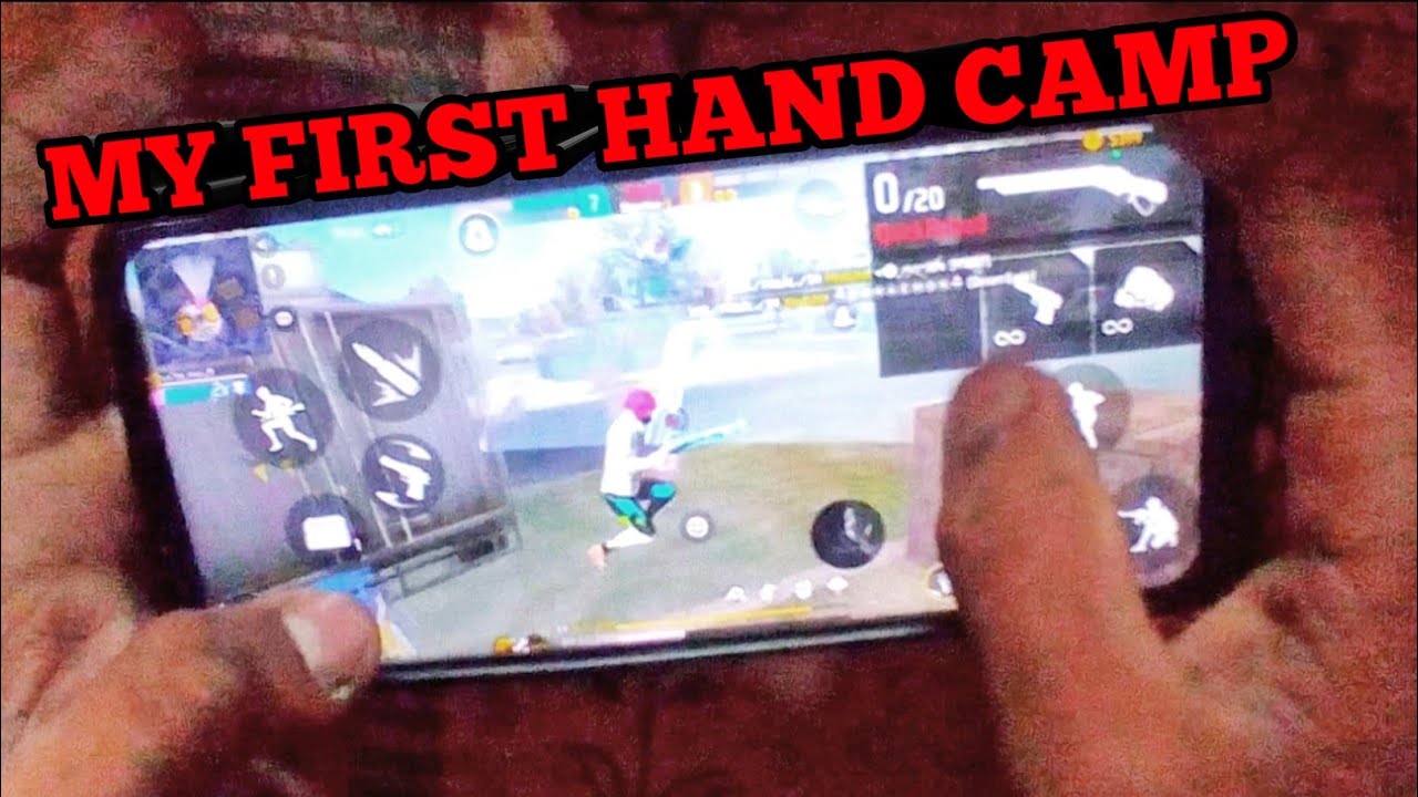 MY FIRST HAND CAMP GAME PLAY - YouTube