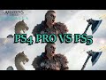 Assassin's Creed Valhalla PS4 Pro vs PS5 Gameplay