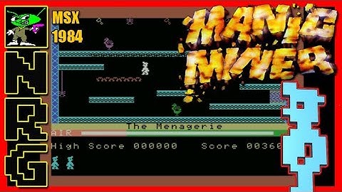 NRG: 5-10 Minutes of Gameplay - Manic Miner [MSX]