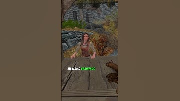 Using Skyrim ChatGPT to practice my Spanish.  #mantella #ai #languagelearning #spanish