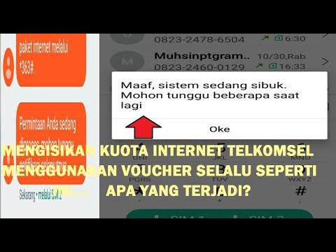 CARA MEMASUKKAN KODE VOUCHER TELKOMSEL RIH TUTORIAL .... 