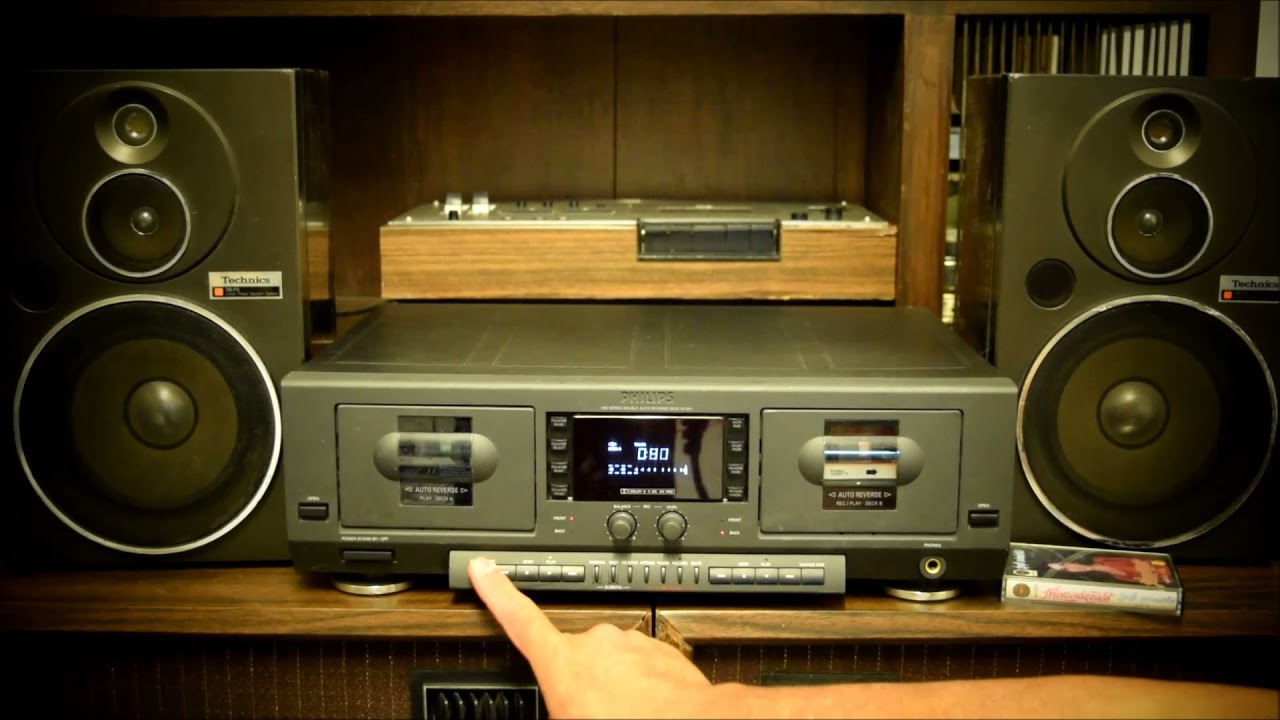 TECHNiCS SB-F6 Speakers Made in Japan / PHILIPS FC 931 Double