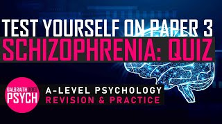 AQA Psychology Paper 3: Schizophrenia - Key Concepts Revision Quiz