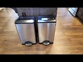 simplehuman RECTANGULAR trash can 38L