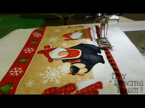 How To Make A Buffalo Check Ruffled Tea Towel – Mother Thyme