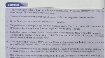 maths weaves class 8 chapter 8 solutions exercise 8.3| class 8  maths ex-8.3 |linear equation