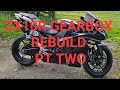 gen 2 2007 kawasaki zx10r engine removal stripdown 4th 3rd gear remove and replace part two