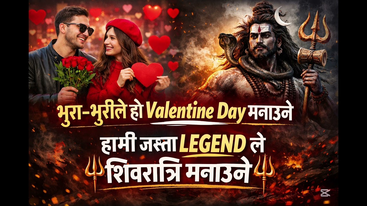  Valentine Day होइन, शिवरात्रिको पर्खाइमा | Nepali Rap 2026 🔱