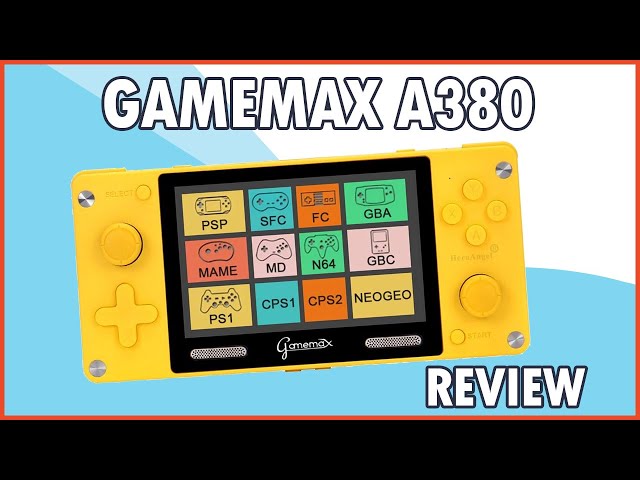 GameMax A390 - Is this budget retro gaming handheld any better than the  A380? 