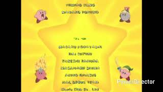 Kirby Star Allies Fake Credits But With Right Back At Yafright To The Finish Style