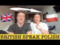 LEARNING HOW TO SPEAK POLISH 🇵🇱 BRITISH COUPLE SPEAKING POLISH IN KRAKOW POLAND 🇵🇱