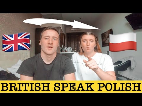 LEARNING HOW TO SPEAK POLISH π΅π± BRITISH COUPLE SPEAKING POLISH IN KRAKOW POLAND π΅π±