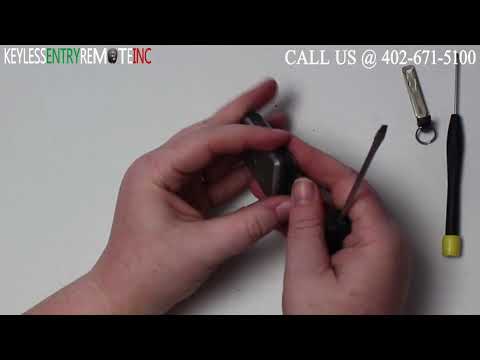 How To Change A Toyota Avalon Key Fob Battery 2005 - 2007 FCCID HYQ14AAF