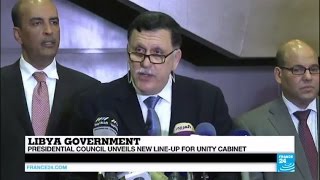 Libya government- Presidential council unveils new line-up for unity cabinet