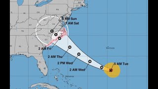 Super Doppler 10 7AM Update (Tracking Florence)