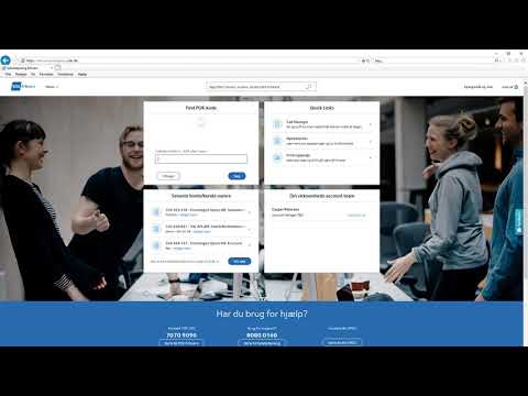 TDC Erhverv Selvbetjening | Find pukkode