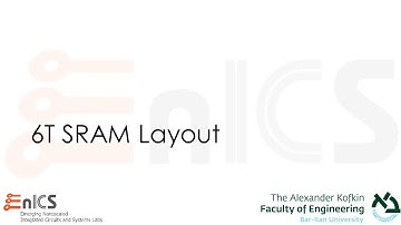 VLSI - Lecture 8d: 6T SRAM Layout