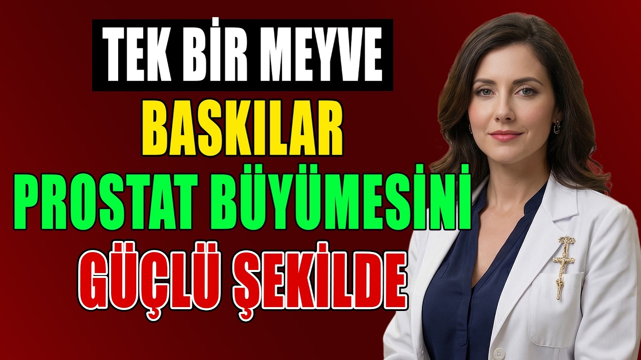 Prostat büyümesini azaltan tek meyve! | Prostat sağlığı için ne yenir?
