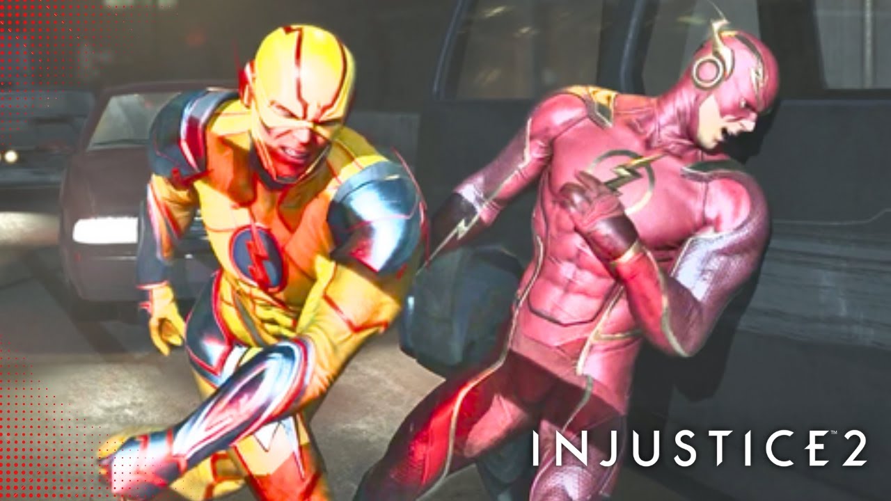 The Flash Vs Reverse Flash Fight Scene Injustice 2 [PC UHD 4K] YouTube