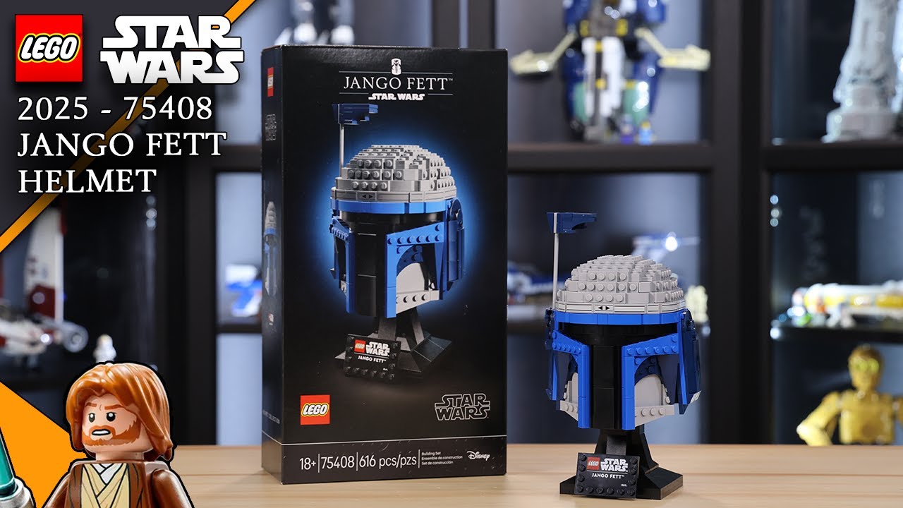 LEGO Star Wars 75408 Jango Fett Helmet (2025) - REVIEW - YouTube