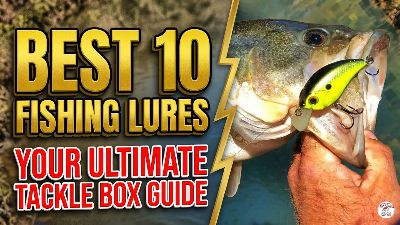 Ranking the Best 10 Fishing Lures of All Time! (Must-Have Tackle)