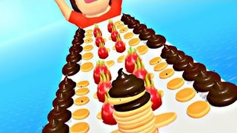 Pancake Run 707KVUT| MAX LEVEL Gameplay Walkthrough iOS,Android Videos Pro Game Mobile