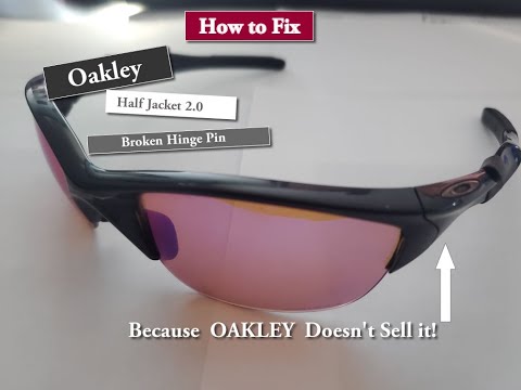 How to Fix Oakley Half Jacket 2.0 hinge 