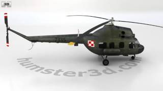 Mil Mi-2 3D model by 3DModels.org