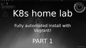 Kubernetes home lab with Vagrant: Part 1