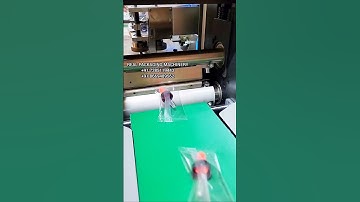 Flow Wrapping Pouch Packing Machine | Flow Pouch Packing #Flowwrapingmachine #pouchpacking #bottle