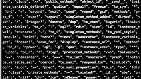 irb Exercises (Interactive Ruby)