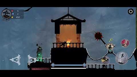 Ninja Arashi 2 - Gameplay Walkthrough Act1 Level 6-11 (iOS/Android)