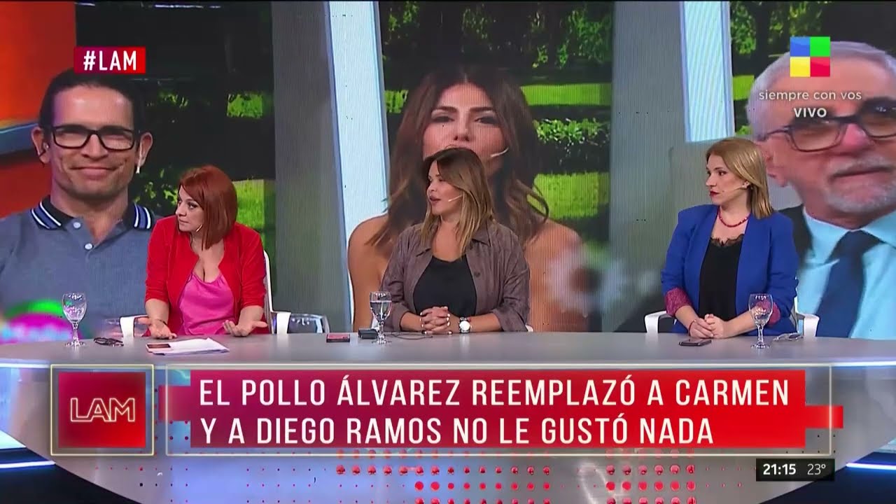 Polémica entre Diego Ramos y El Pollo Álvarez por la conducción del programa de Carmen Barbieri