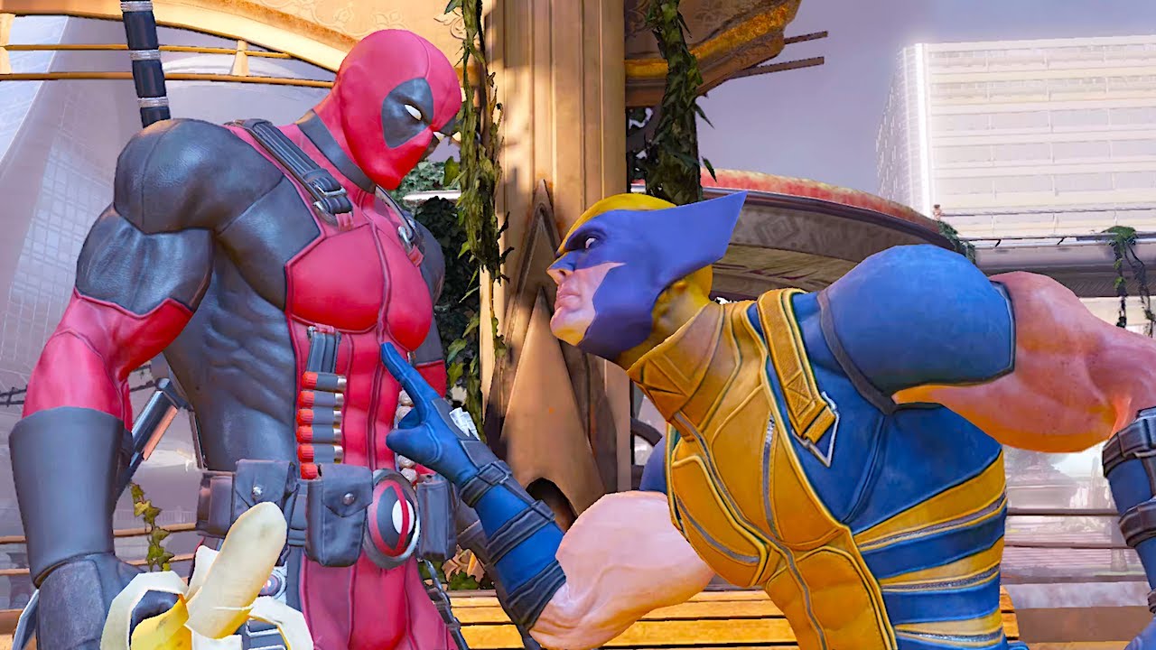 Дэдпул и Росомаха — лучшие друзья — Дэдпул